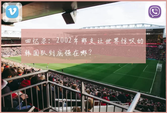 回忆杀：2002年那支让世界惊叹的韩国队到底强在哪？