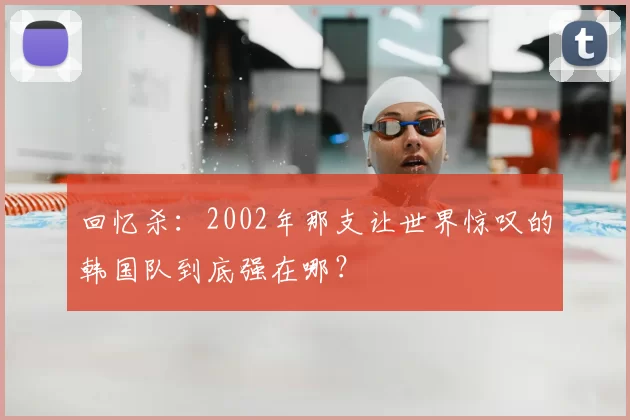 回忆杀:2002年那支让世界惊叹的韩国队到底强在哪?