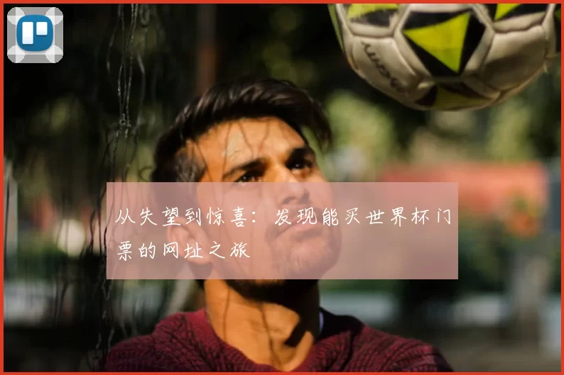 从失望到惊喜：发现能买世界杯门票的网址之旅