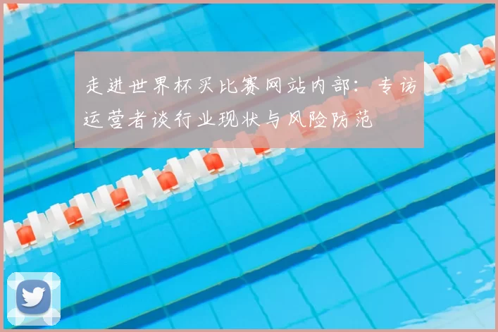 走进世界杯买比赛网站内部:专访运营者谈行业现状与风险防范